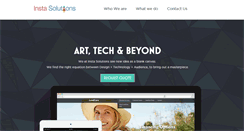 Desktop Screenshot of insta-solutions.com